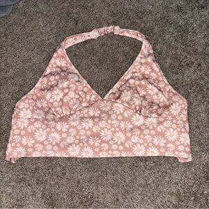 Originality (Dry Goods) Daisy Patterned Crop Top